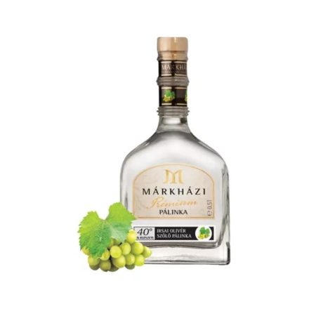 Fedezd fel a(z) Márkházi Irsai Olivér Szőlőpálinka 0,5 terméket a webáruházunkban! Kiváló választás a baráti összejövetelekhez.