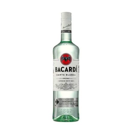 Bacardi Carta Blanca 0,7 Fehér Rum 37,5%