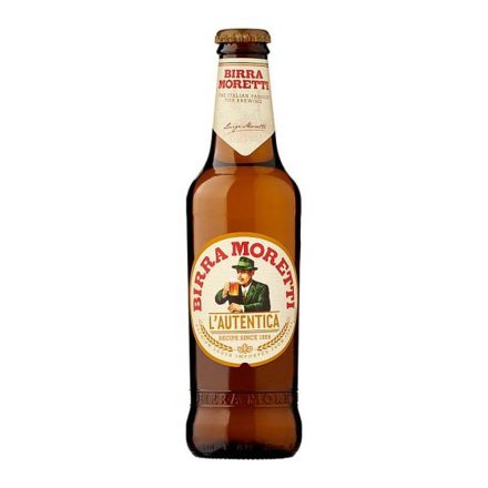 Fedezd fel a(z) Birra Moretti Olasz Világos Sör 0,33 Üveges 4,6% terméket a webáruházunkban! Kiváló választás a baráti összejövetelekhez.