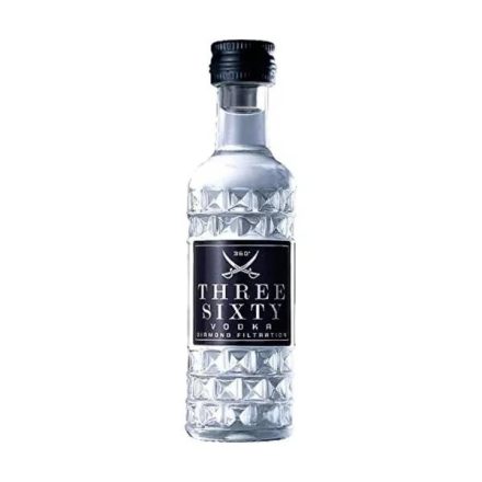 Fedezd fel a(z) Three Sixty Vodka 0,04 37,5% terméket a webáruházunkban! Kiváló választás a baráti összejövetelekhez.