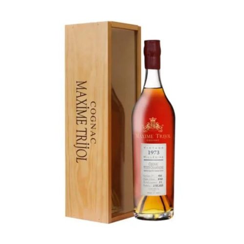 Maxime Trijol 1973 Vintage Cognac Petite Champagne 0,7 Fadd 44%