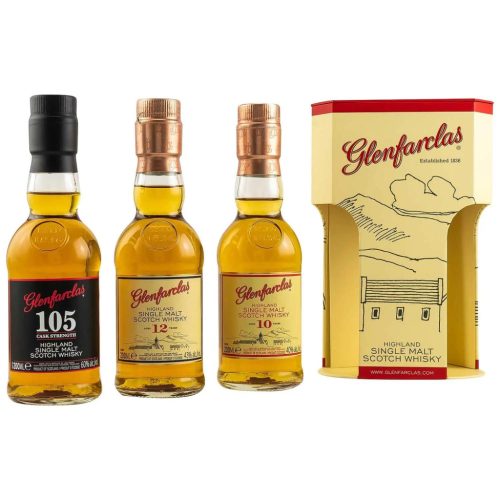 Glenfarclas Tripack 10-12-105 Whisky 3×0,2 40-43-60%
