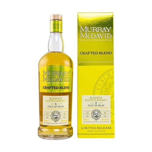 Cult Of Islay 8 Éves Port+ExIslay Finish Crafted Blend Murray McDavid 0,7 46%