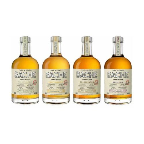 Bache-Gabrielsen Cognac Pure & Rustic Set 4*0,35 42,45%
