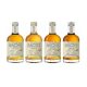 Bache-Gabrielsen Cognac Pure & Rustic Set 4*0,35 42,45%
