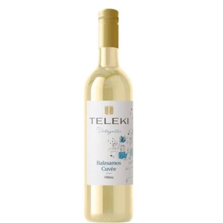 Fedezd fel a(z) Teleki Válogatás Villányi Balzsamos Cuvée 2024. 0,75l száraz fehérbor terméket a webáruházunkban! Kiváló választás a baráti összejövetelekhez.