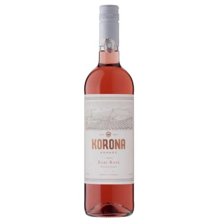 Fedezd fel a(z) Egri Korona Borház Egri Rosé 2024. félszáraz rosébor terméket a webáruházunkban! Kiváló választás a baráti összejövetelekhez.