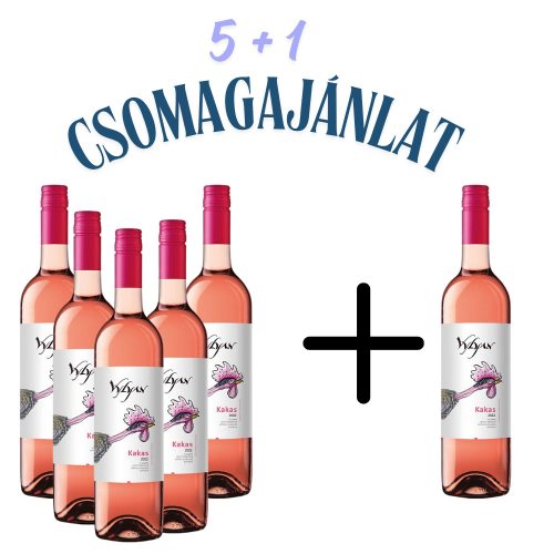 (5+1)  2024 Vylyan Kakas Villányi Rozé száraz rosé bor